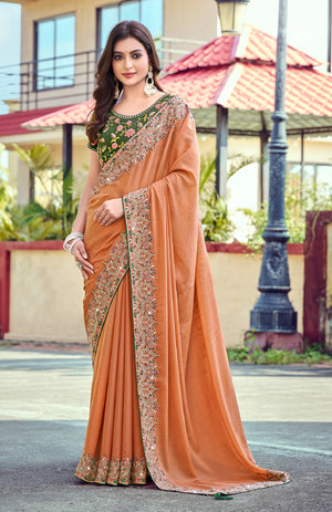 Alankar Georgette Saree For Wedding Wear