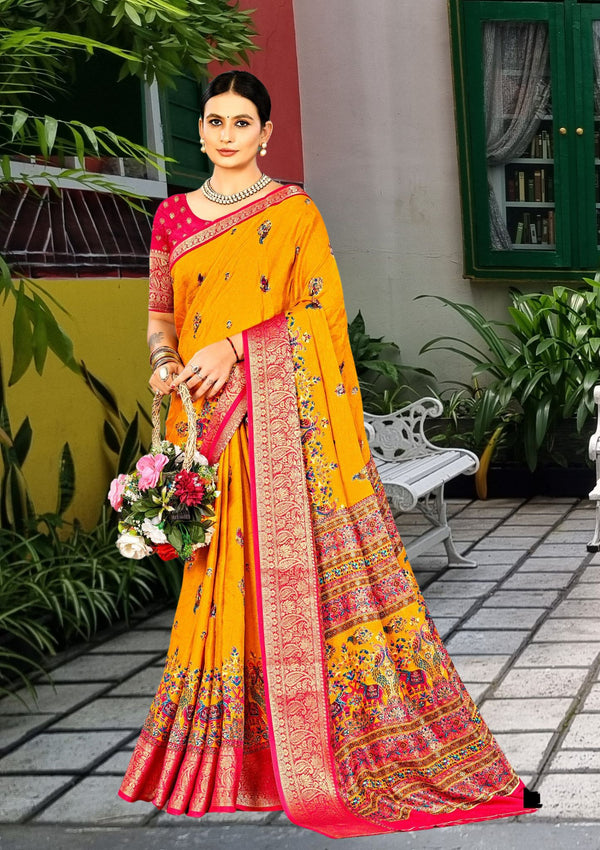 Trevina Crepe Saree For Daily Wear