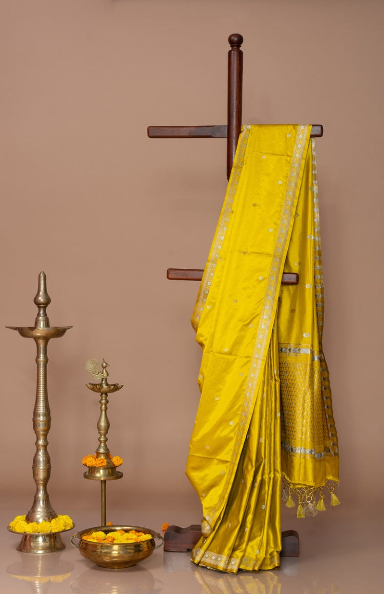 Regal Radiance Silk Cotton Saree for Wedding Wear