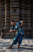 Amber Glimmer Art Silk Saree for Festive Wear
