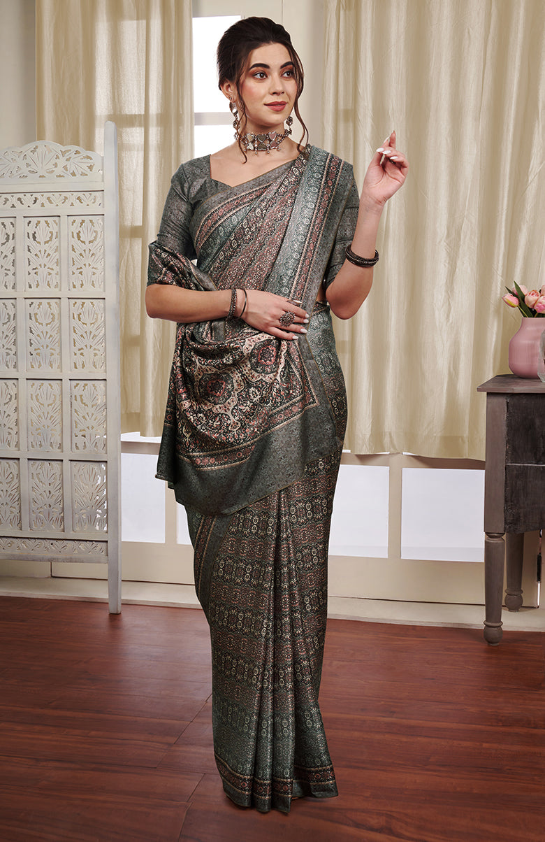 Pashmina Grace Silk Saree For Daily Wear