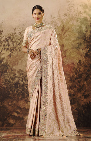 Prestige Satin Saree For Festive Wear