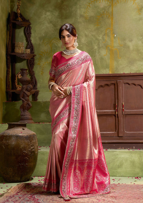 Glam Silk Saree For Wedding Wear