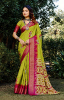 Floral Muse Silk Saree For Festive Wear