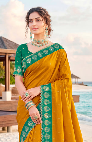 Zarisha Art Silk Saree for Festive Wear