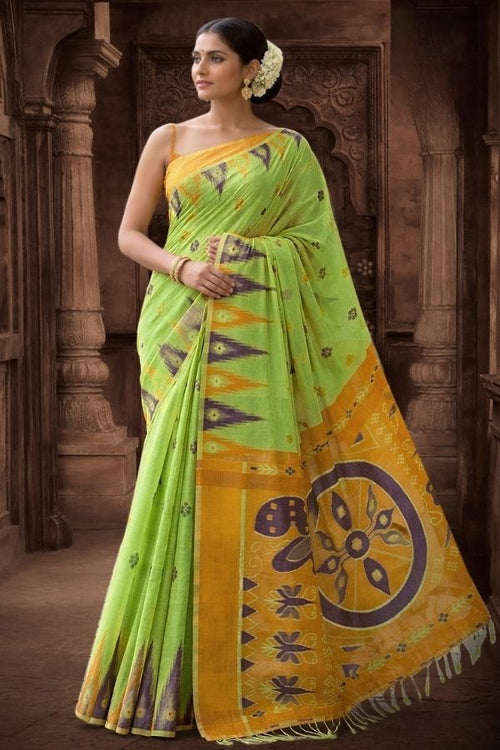 Zarvani Cotton Saree For Daily Wear