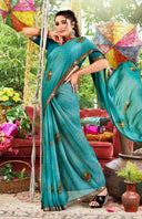 Soft Bloom Georgette Saree for Daily Wear