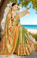 Dreamweave Brasso Saree For Festive Wear