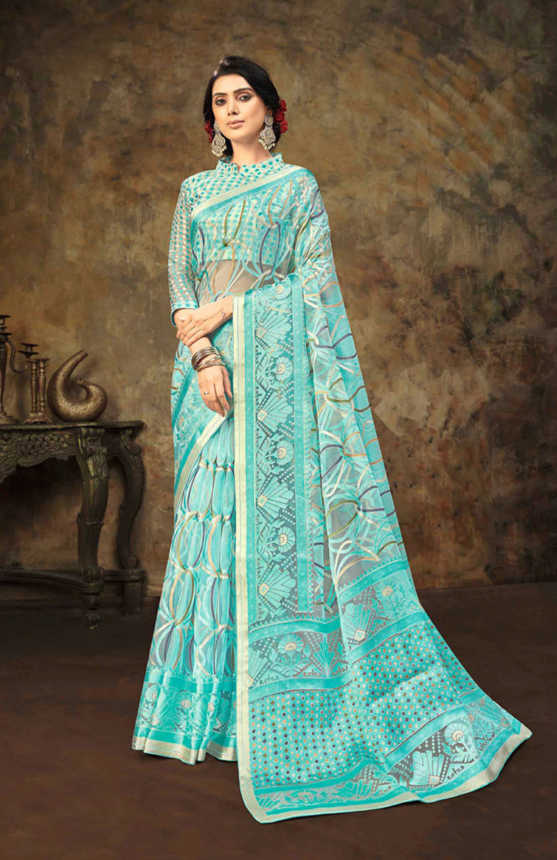 Pastel Poetry Saree