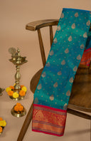 Jari Tana Art Silk Saree for Wedding Wear