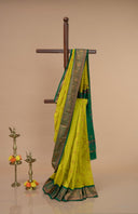 Jari Tana Art Silk Saree for Wedding Wear