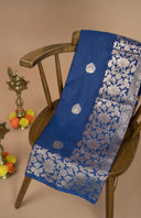 Sugandhika Floral Art Silk Saree for Festive Wear