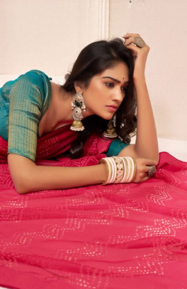 Sunshine Leheriya Saree