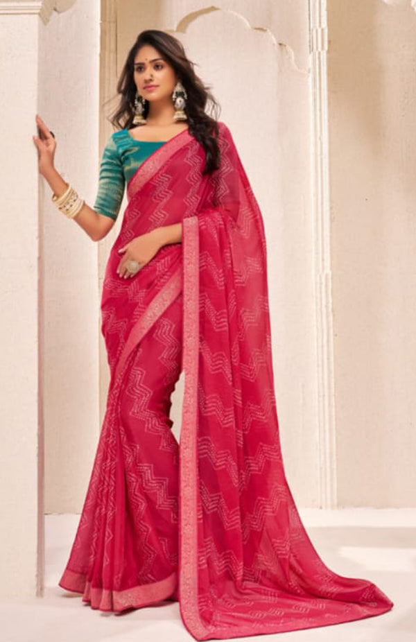 Sunshine Leheriya Saree