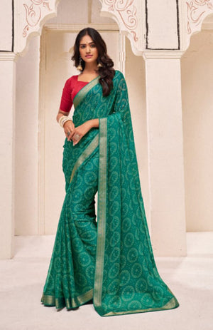 Oceanic Grace Saree