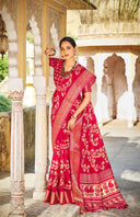 Flora Crepe Saree For Daily Wear