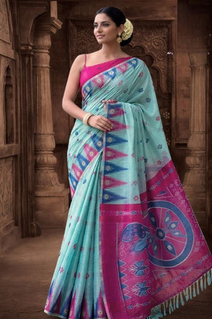 Zarvani Cotton Saree For Daily Wear