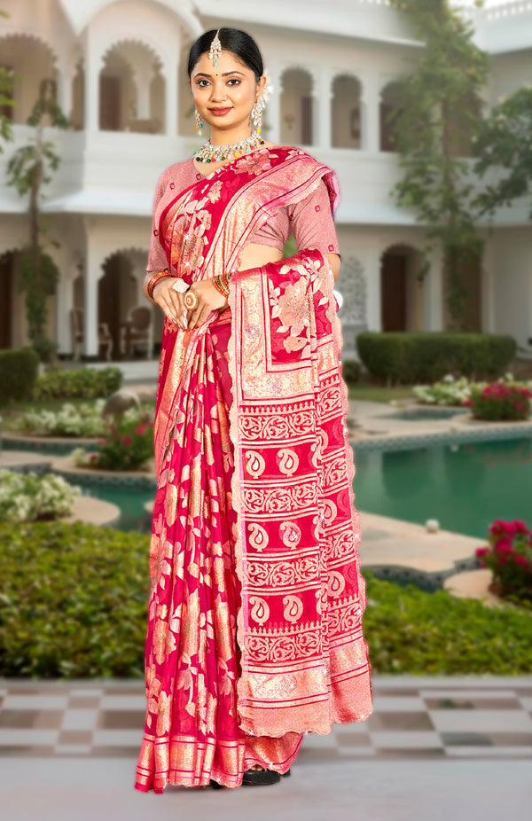 Brassique Brasso Saree For Festive Wear