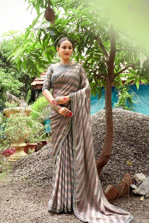 Desert Waves Silk Saree For Daily Wear