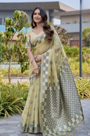 Zarvila Cotton Saree For Daily Wear