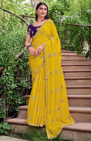 Aerisse Organza Saree For Festive Wear