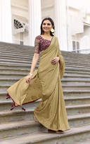 Silk Woven Designer Saree with Traditional Elephant Motifs
