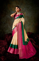 Rajwada Dola Silk Saree for Festive Wear