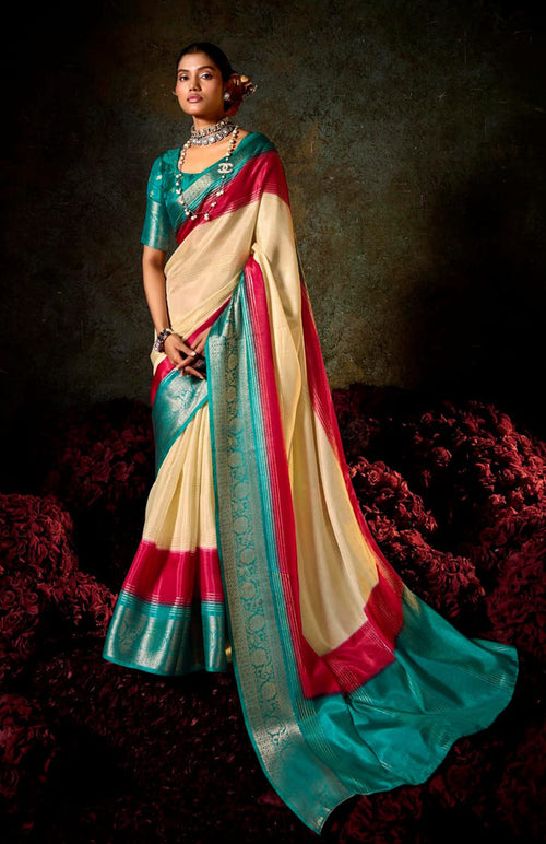 Rajwada Dola Silk Saree for Festive Wear