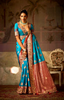 Zarista Art Silk Saree for Wedding Wear