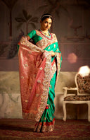Zarista Art Silk Saree for Wedding Wear