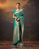 Dreamfall Satin Mushroo Silk Saree For Festive  Wear
