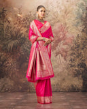 Mushroo Silk Celestia Saree For Festive Formal Wear