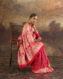 Soft Sheen Satin Saree for Wedding Wear