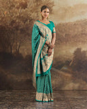 Soft Sheen Satin Saree for Wedding Wear