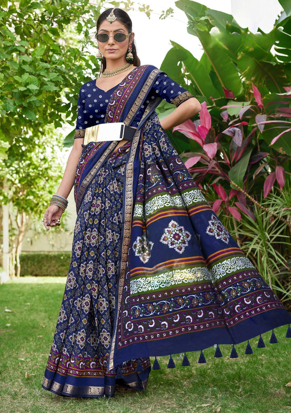 Saanjh Prints Cotton Saree For Daily Wear