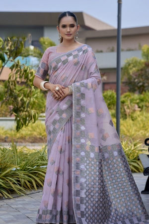 Zarvila Cotton Saree For Daily Wear