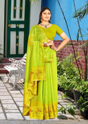 Avenza Chiffon Saree For Daily Wear