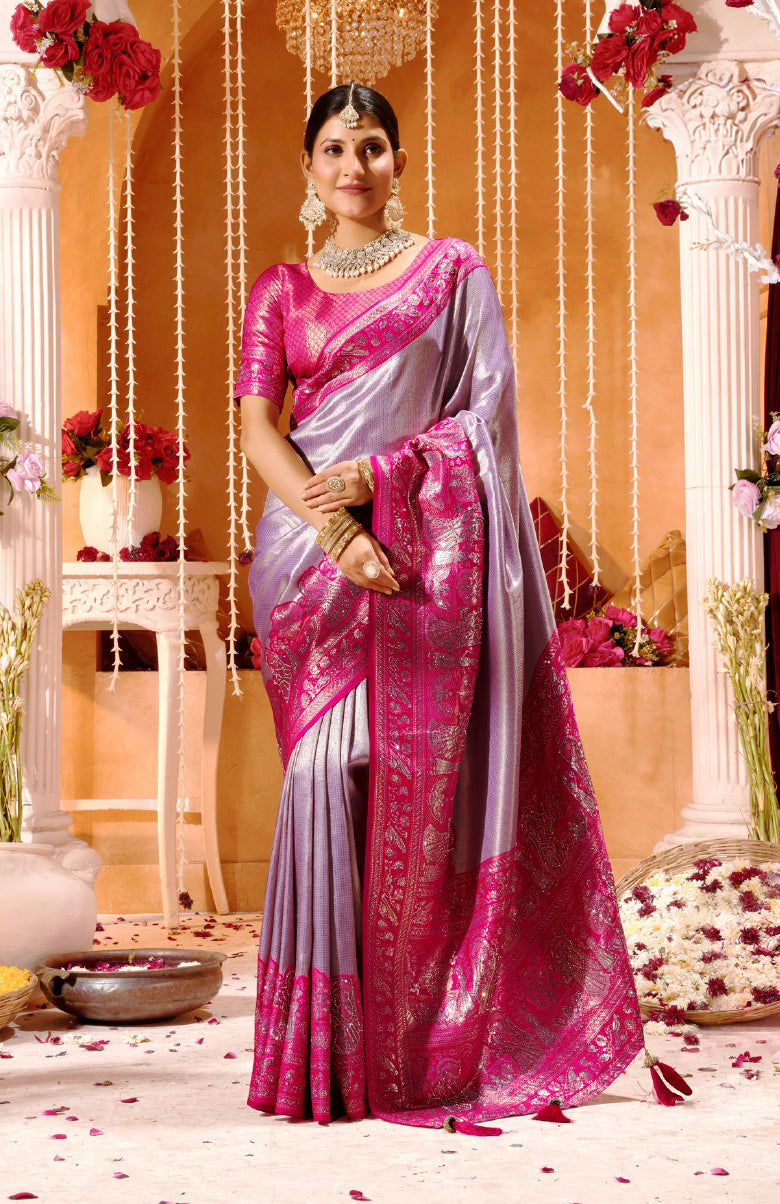 Vastra Tissue Saree For Wedding Wear