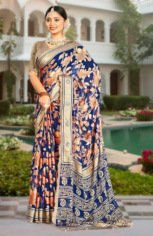 Brassique Brasso Saree For Festive Wear