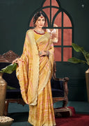 Vireza Crepe Saree For Daily Wear