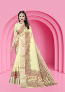 Vichitra Charm Silk Saree For Semi Formal Wear