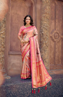 Zarista Glow Art Silk Saree for Wedding Wear