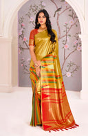 Tissue Tales Art Silk Saree for Festive Wear