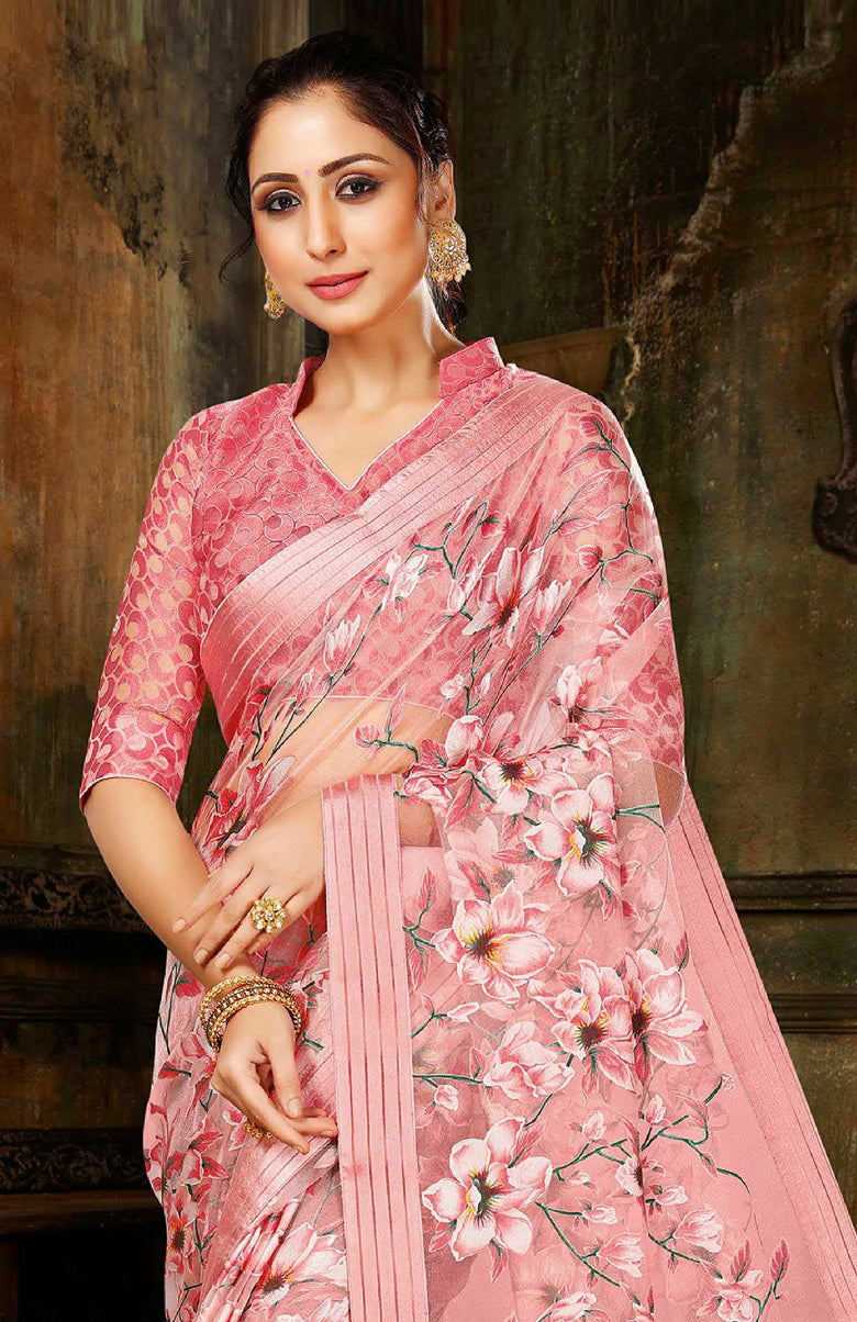 Blush Bloom Saree