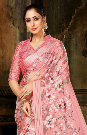 Blush Bloom Saree