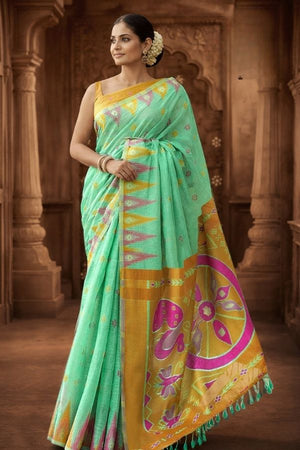 Zarvani Cotton Saree For Daily Wear