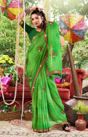 Soft Bloom Georgette Saree for Daily Wear