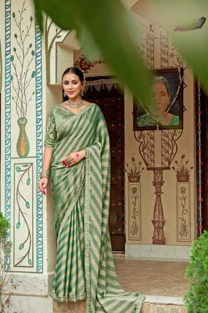 Desert Waves Silk Saree For Daily Wear