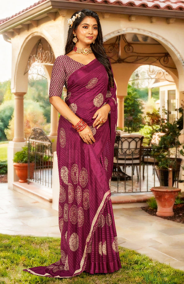 Satinedge Saree For Daily Wear