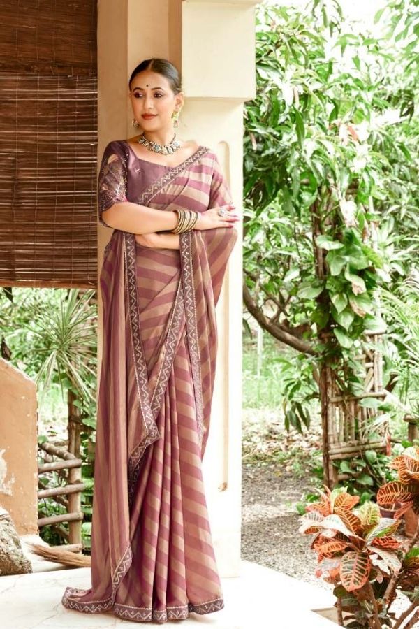 Desert Waves Silk Saree For Daily Wear